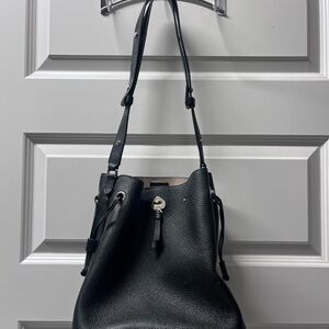 Kate Spade Black Leather Shoulder Bag